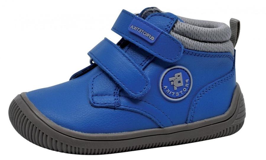 Protetika chlapecká kotníčková barefoot obuv Tendo Blue modrá 27 - zánovní