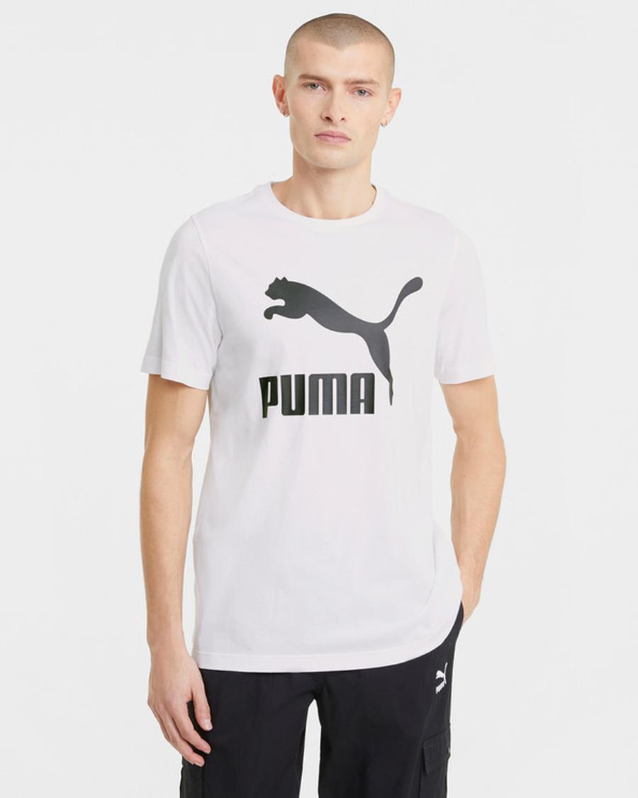 Puma Classics Logo Triko Bílá