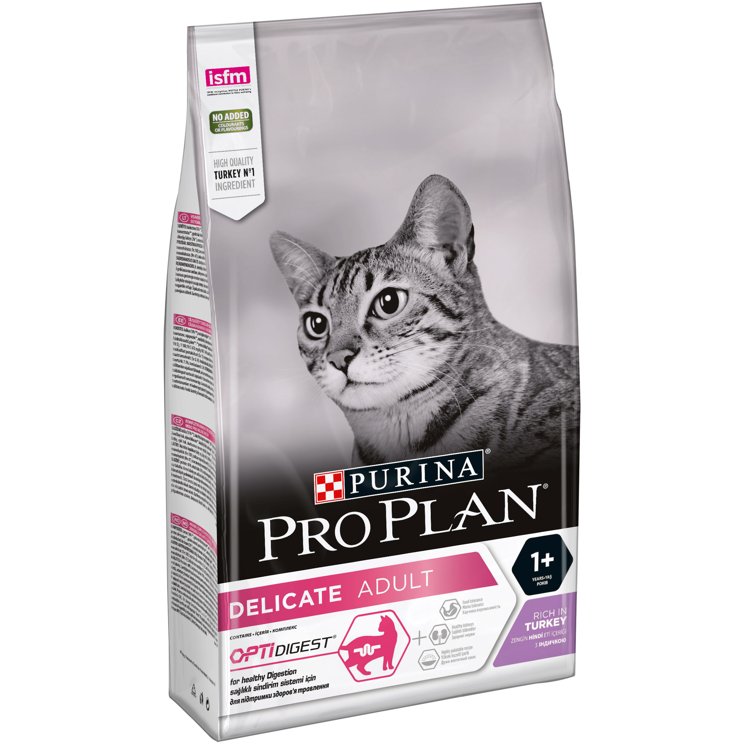 Purina Pro Plan Cat Delicate Turkey 1,5kg