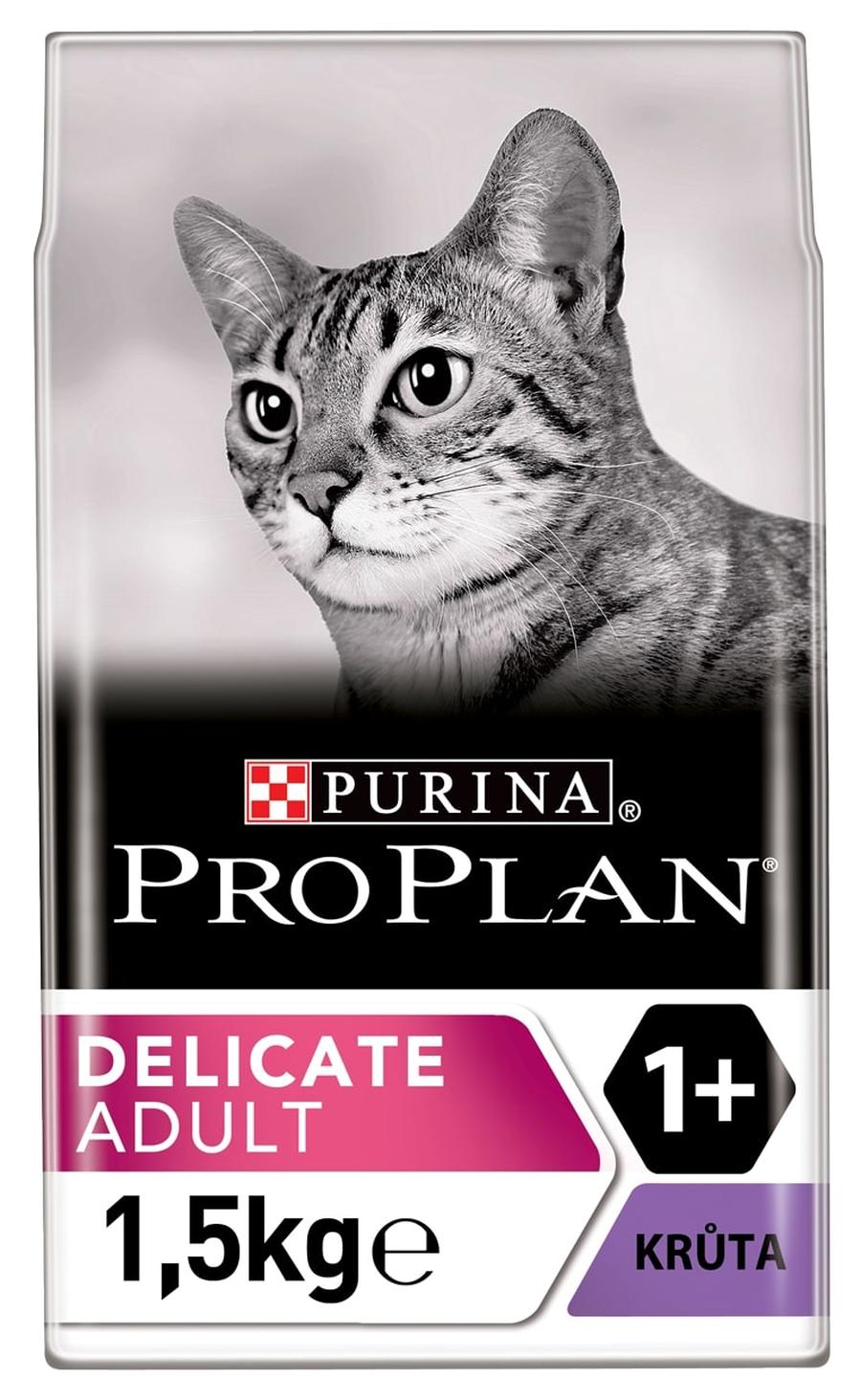 Purina Pro Plan Cat Delicate Turkey 1,5kg