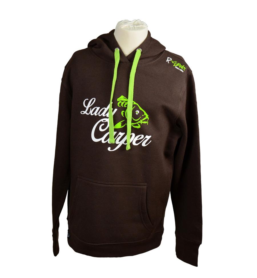 R-spekt mikina s kapucí lady carper choco-velikost xl