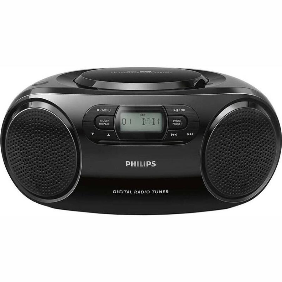 Radiopřijímač DAB+/CD Philips AZB500 černá