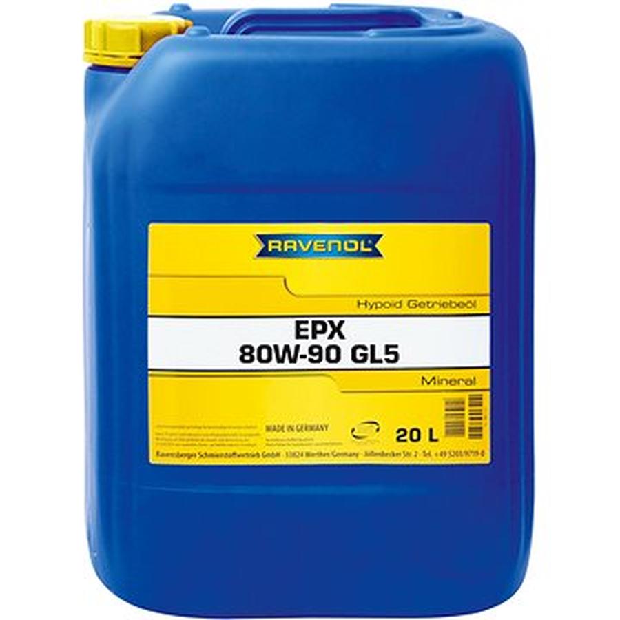 RAVENOL Getriebeoel EPX SAE 80W-90 GL 5; 20 L