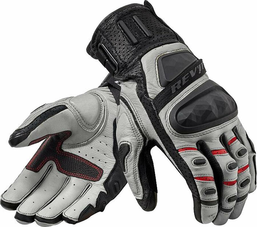 Rev'it! Gloves Cayenne 2 Black/Silver S Rukavice