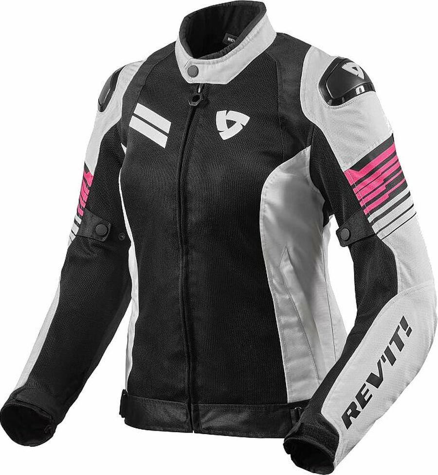 Rev'it! Jacket Apex Air H2O Ladies White/Pink 46 Textilní bunda