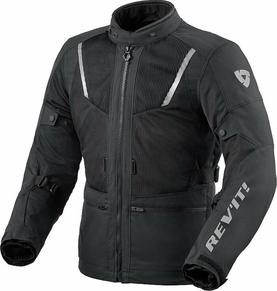 Rev'it! Jacket Levante 2 H2O Black S Textilní bunda