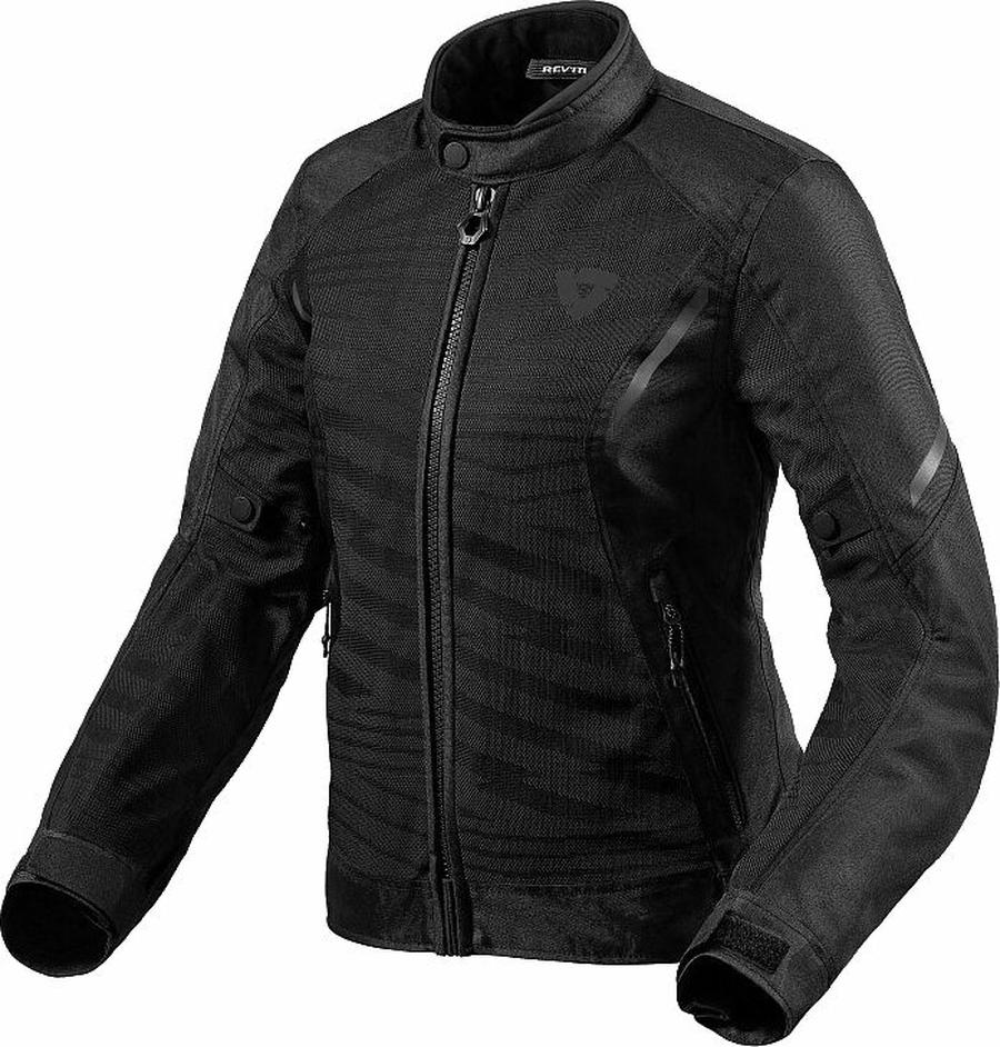 Rev'it! Jacket Torque 2 H2O Ladies Černá 40 Textilní bunda