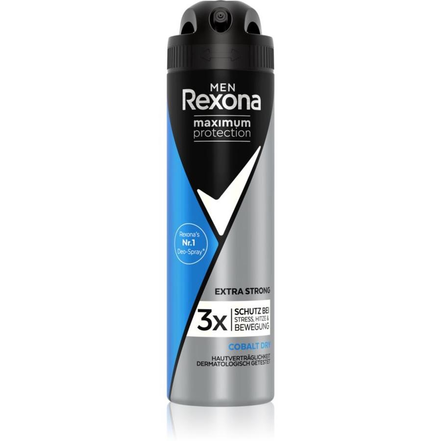 Rexona Men Maximum Protection antiperspirant ve spreji proti nadměrnému pocení pro muže Cobalt Dry 150 ml