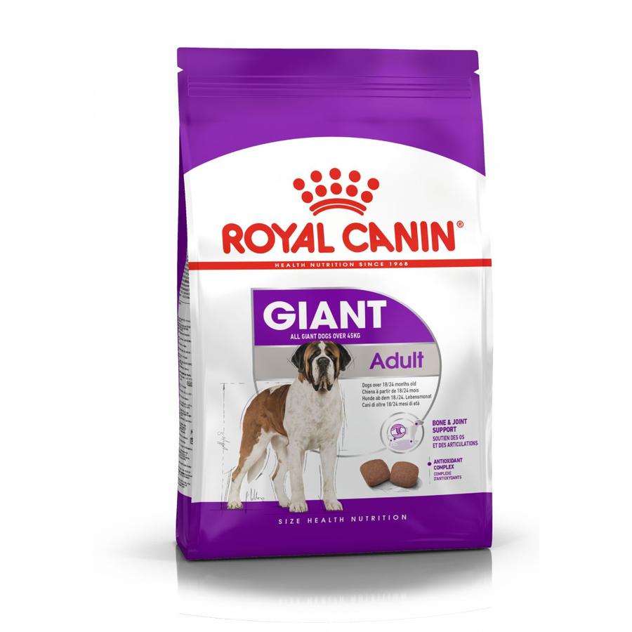 Royal Canin Giant Adult - granule pro dospělé obří psy 15 kg + 3 kg ZDARMA!