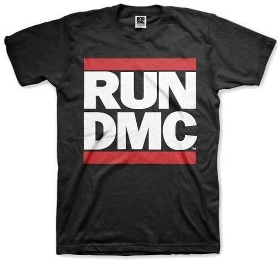 Run DMC Tričko Logo Black L