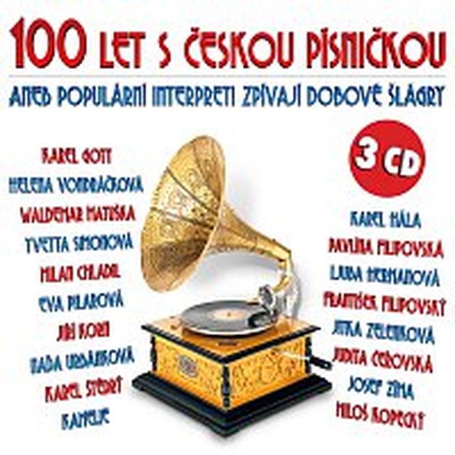 Různí interpreti – 100 let s českou písničkou aneb Populární interpreti zpívají dobové šlágry CD