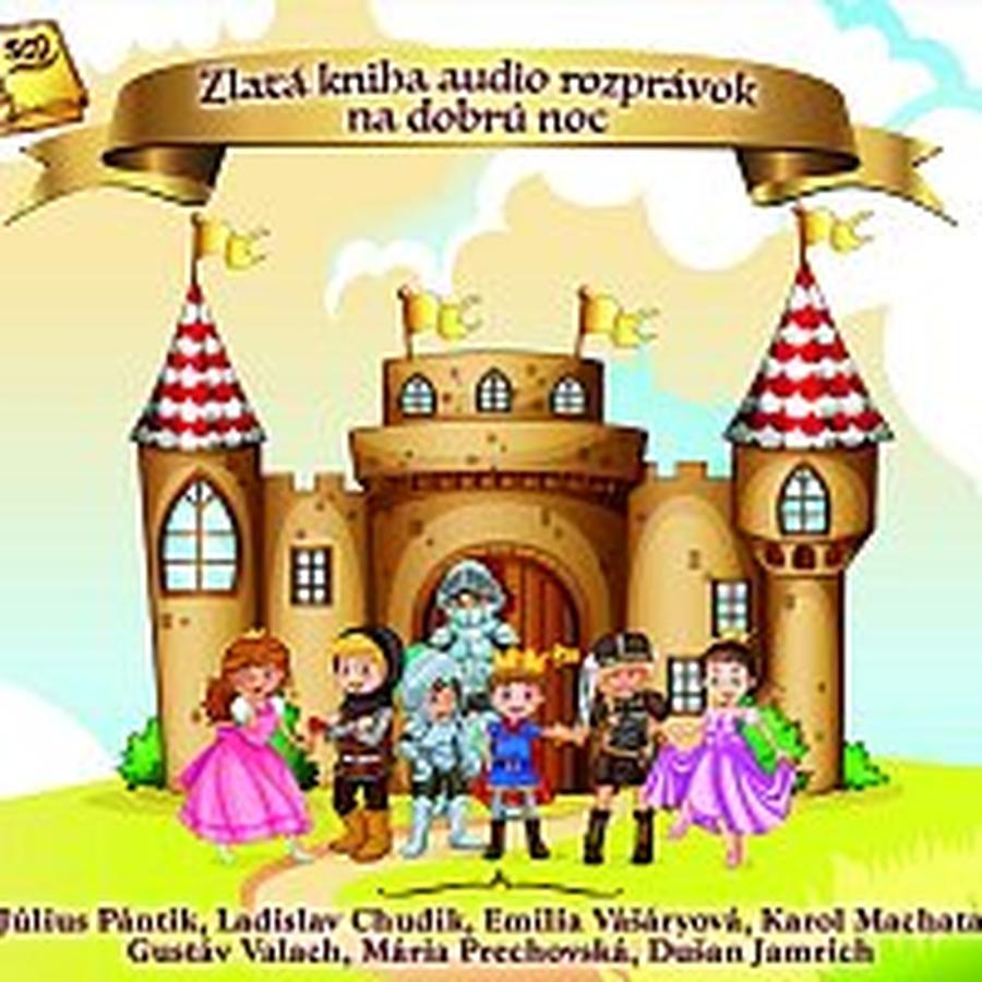 Různí interpreti – Zlatá kniha audio rozprávok na dobrú noc CD