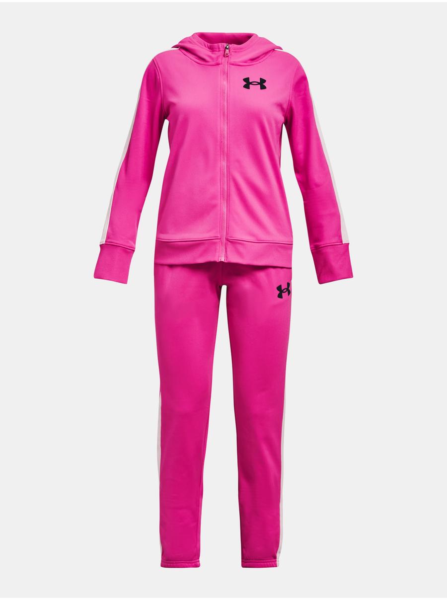 Růžová holčičí sportovní souprava Under Armour  Knit