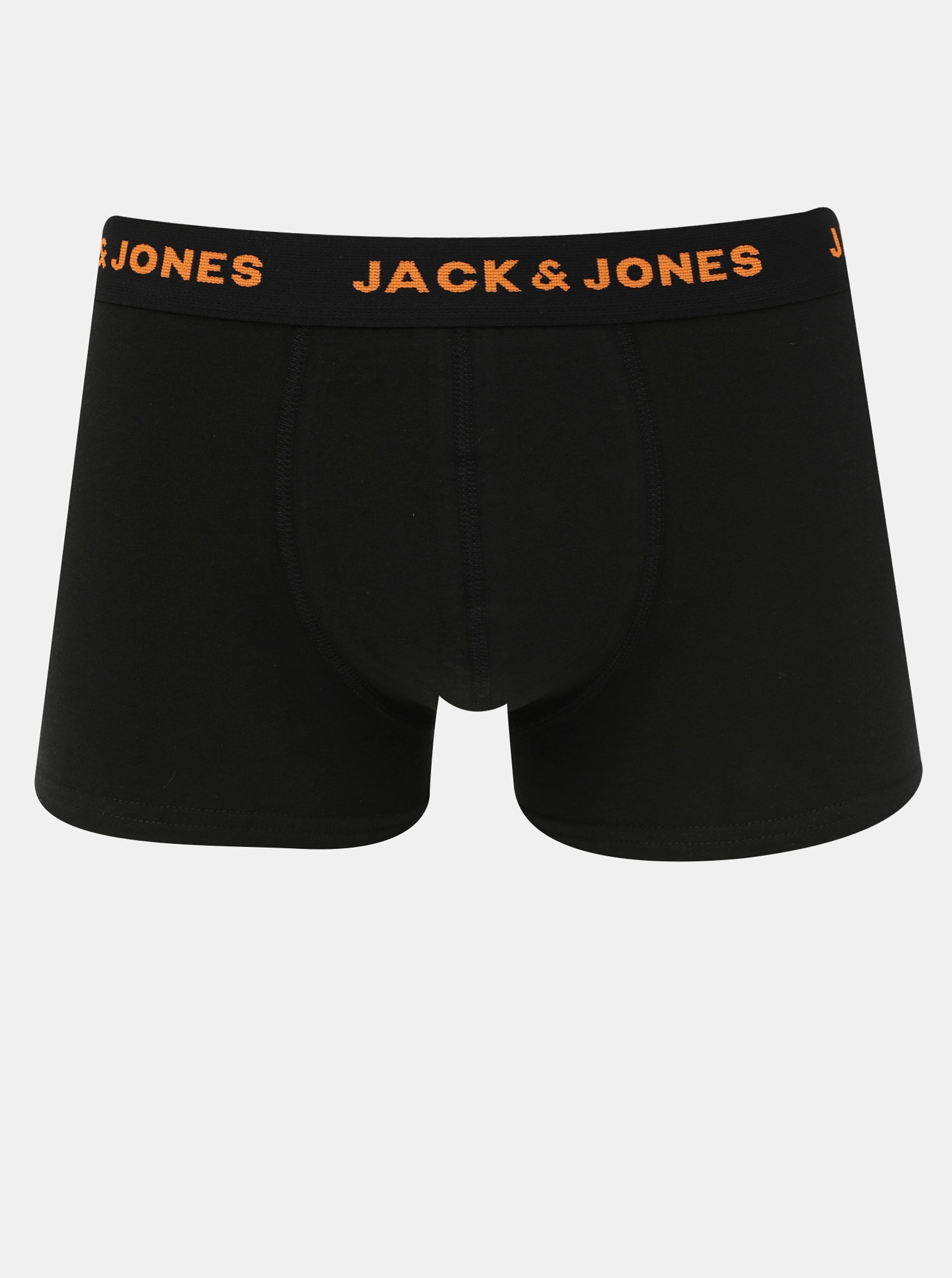 Sada sedmi černých boxerek Jack & Jones Basic