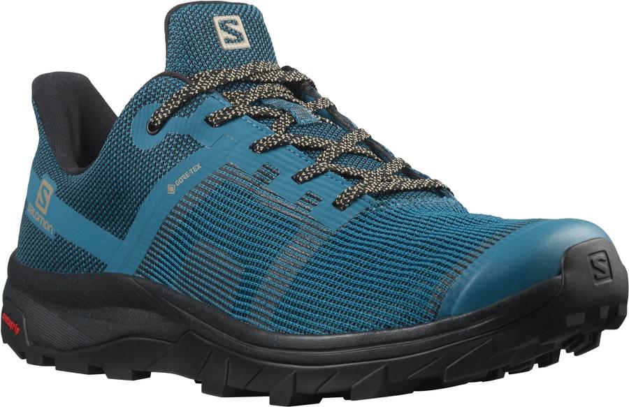 Salomon SALOMON Outline prism GTX EU 44, Crystal Teal/Blac Pánské trailové boty