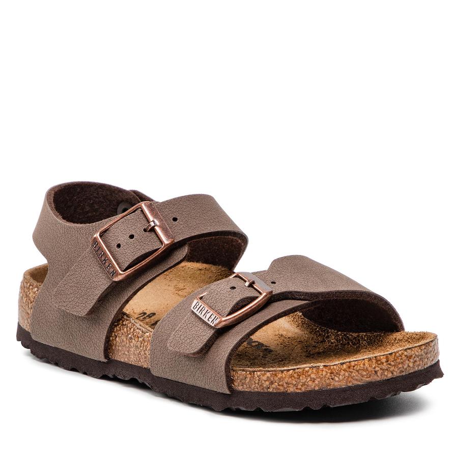 Sandály Birkenstock - New York Kids Bf 87783 Mocha