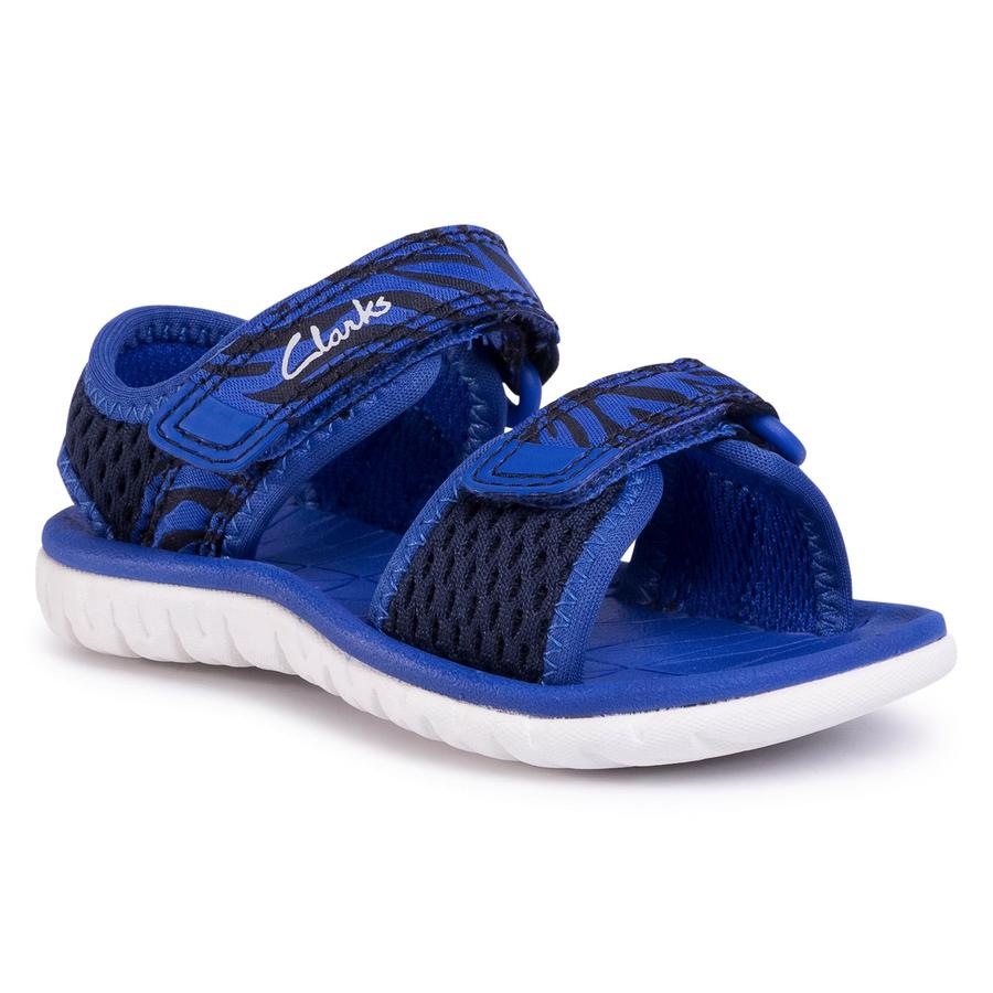 Sandály Clarks - Surfing Tide T 261493667 Navy Combo
