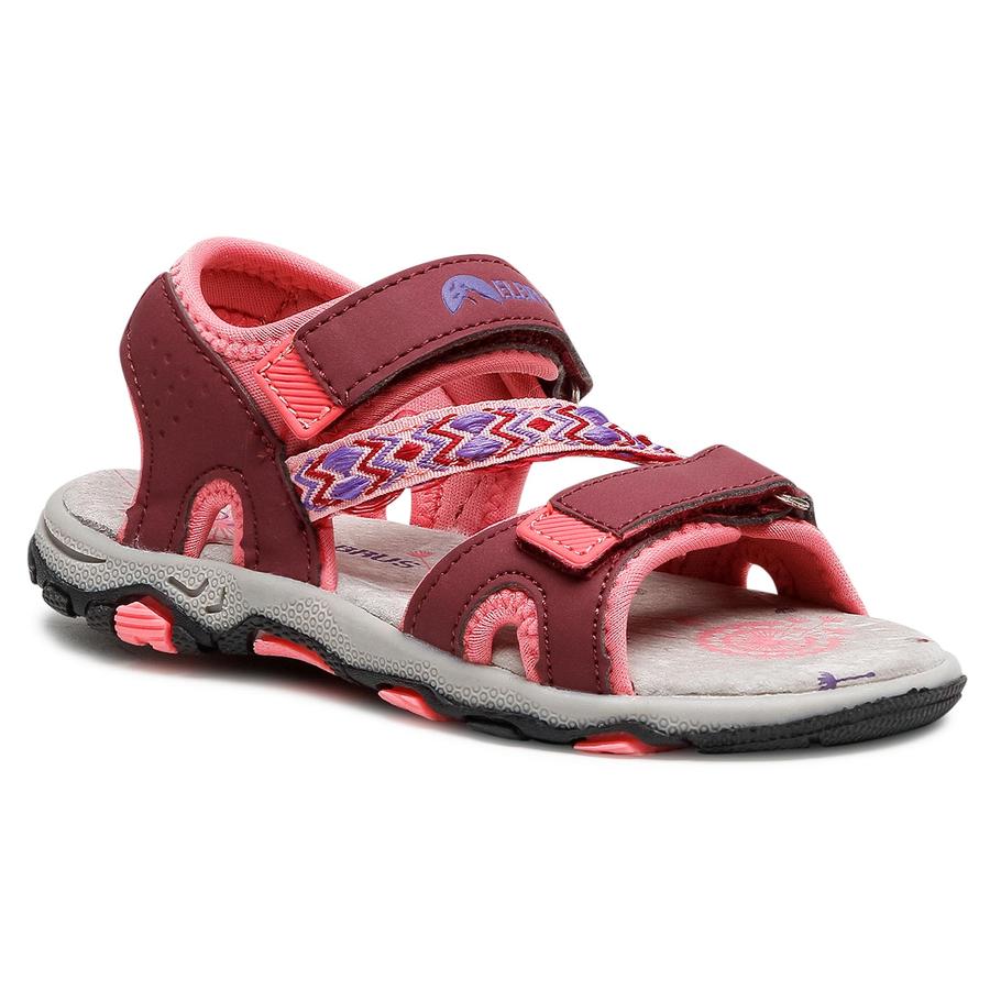 Sandály Elbrus - Emelo Jr Watermelon Red/Violet/Purple