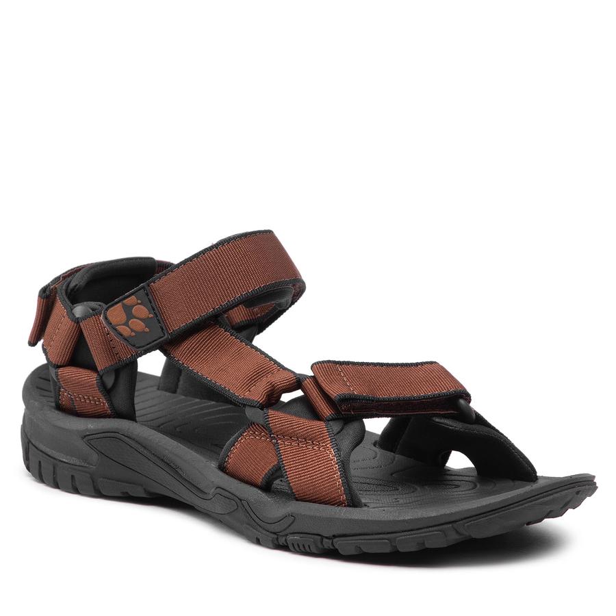 Sandály Jack Wolfskin - Lakewood Ride Sandal M 4019021 Brown/Black