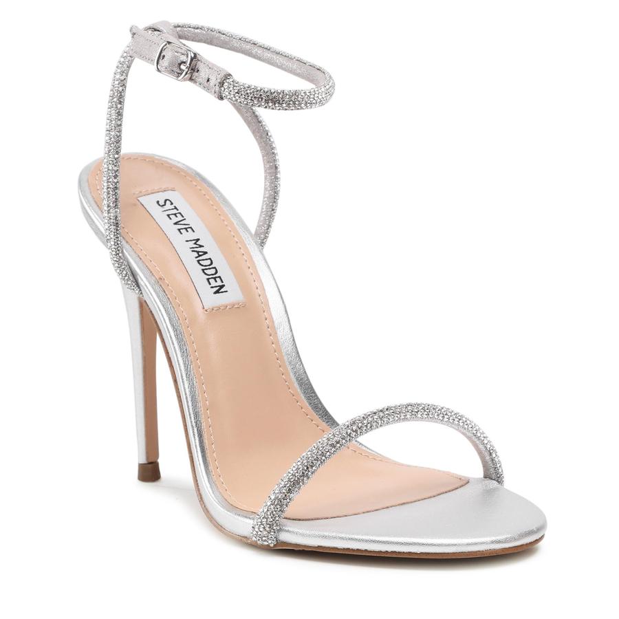 Sandály STEVE MADDEN - Breslin SM11001738-04001-751 Silver