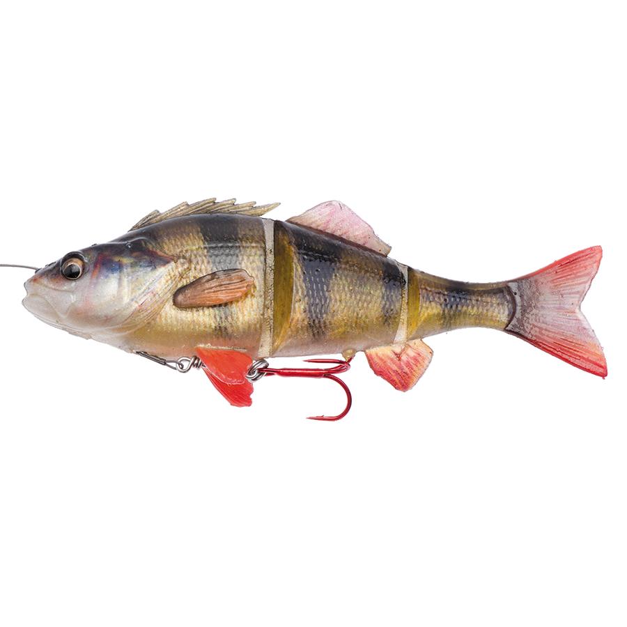 Savage Gear Gumová Nástraha 4D Line Thru Perch Slow Sinking 17cm 63g Barva: PERCH