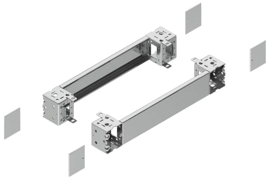 Schneider NSYSPFX8100 Spacial - přední + zadní panel soklu / 800 x 100 mm / 304L