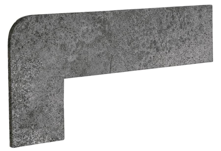 Schodnicový Sokl Levý Exagres Opera iron 42,3X17,5 cm mat OPERAZRIIR