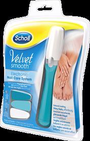 SCHOLL Velvet Smooth Elektrický pilník na nehty - modrý