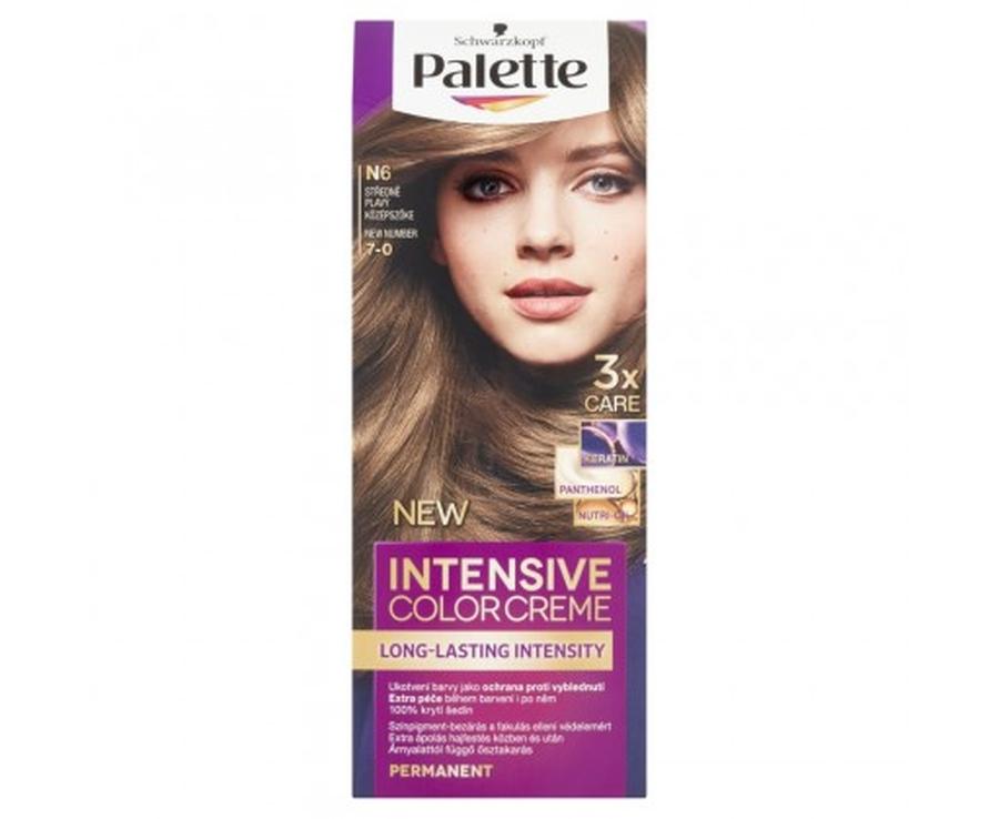 Schwarzkopf Palette Intensive Color Creme barva na vlasy  odstín středně plavý N6