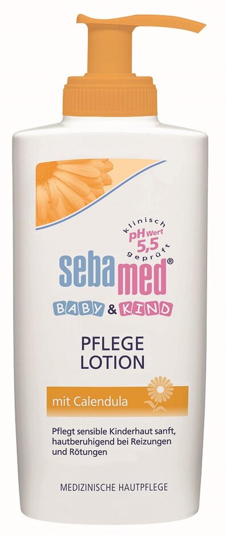 SEBAMED Dětské tělové mléko s měsíčkem, 200 ml