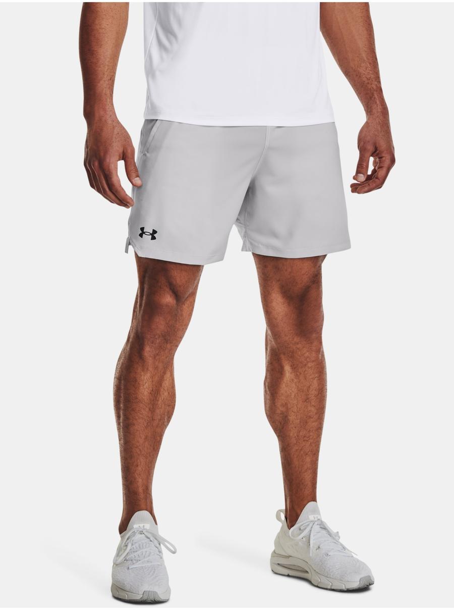 Šedé pánské kraťasy Under Armour UA Vanish Woven 6in Shorts