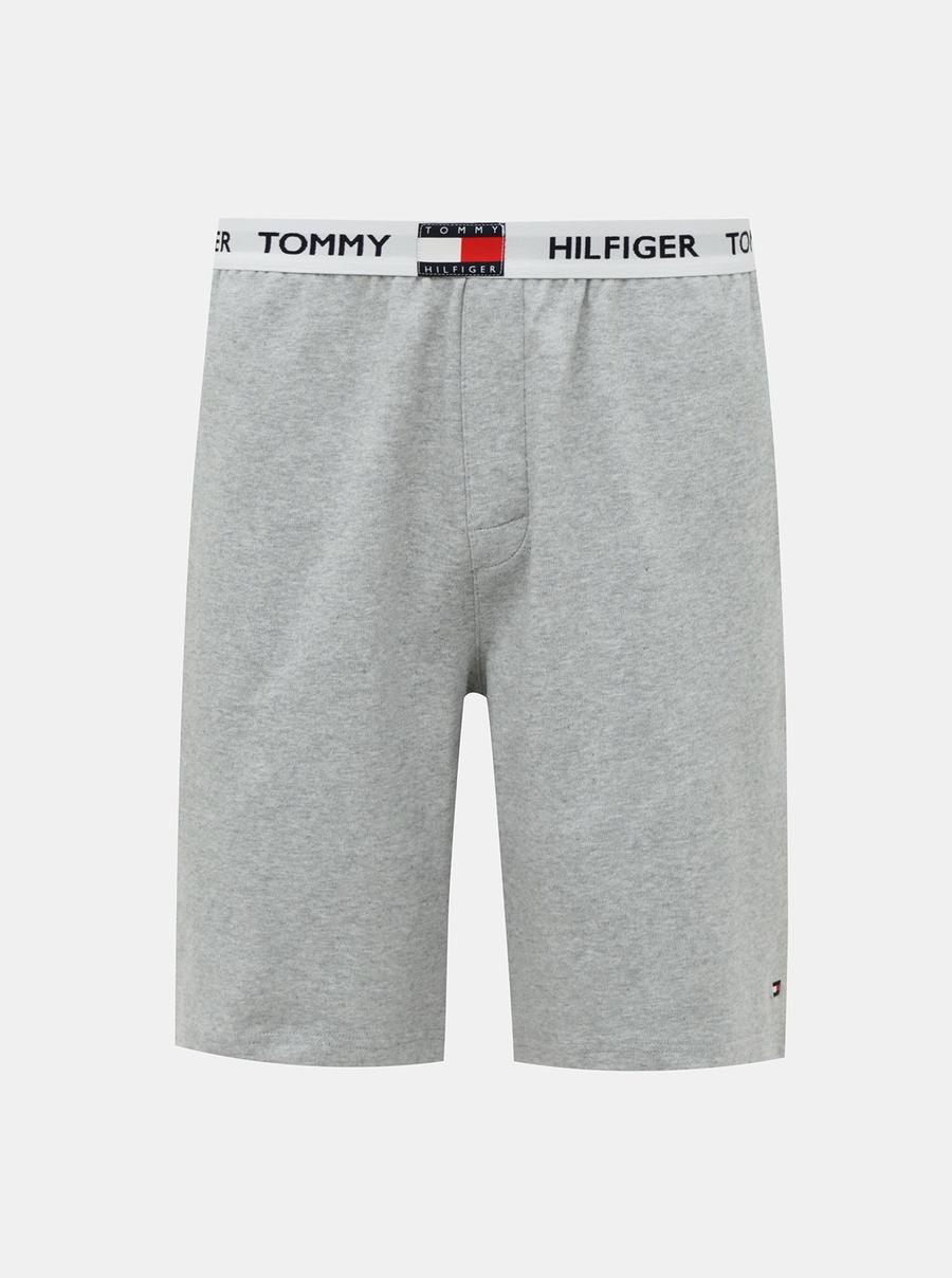 Šedé pánské pyžamové kraťasy Tommy Hilfiger