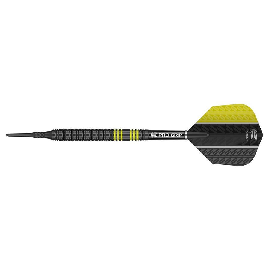 Šipky Target Vapor8 Black Yellow 80% 3ks  19 g