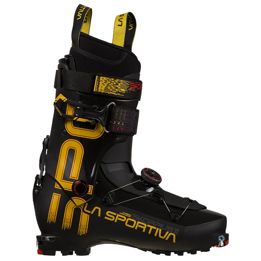 Skialpové lyžáky La Sportiva Skorpius CR II Black/Yellow 30