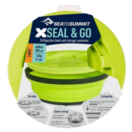 Skládací nádoba Sea To Summit X-Seal & Go Large green