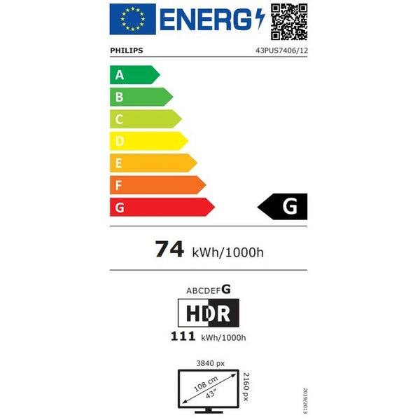 Smart televize Philips 43PUS7406 / 43