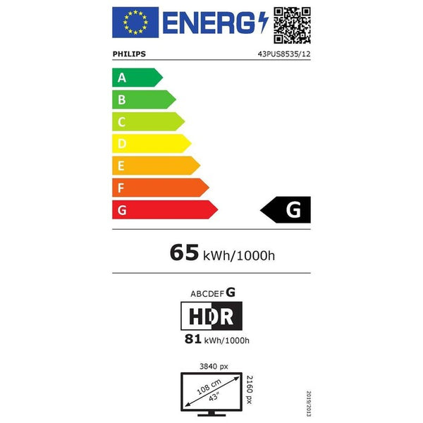 Smart televize Philips 43PUS8535