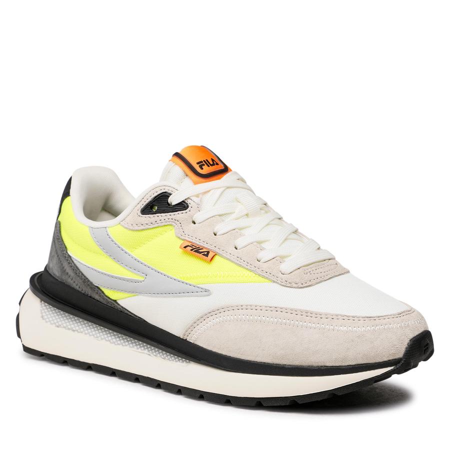 Sneakersy Fila - Reggio FFM0055.13095 Antique White/Safety Yellow