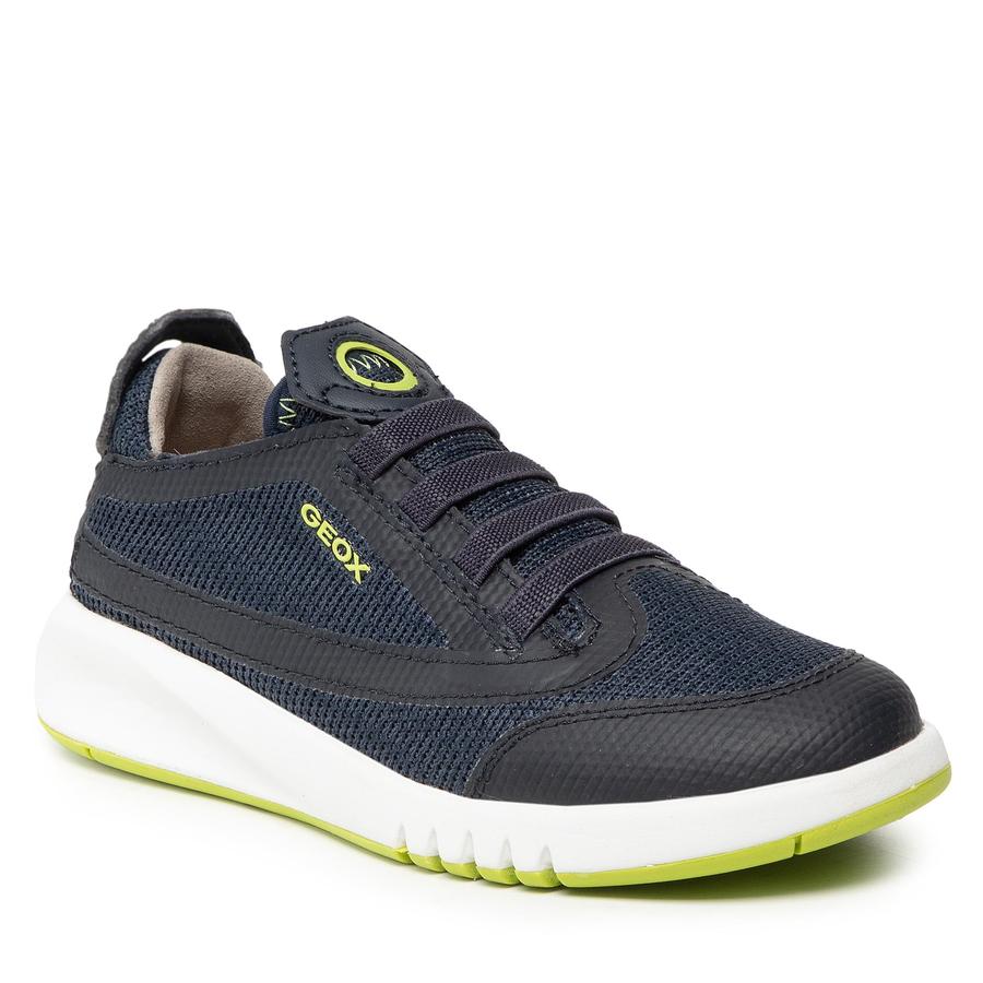 Sneakersy Geox - J Aeranter B. A J25BNA 07TBC CF43S M Navy/Lime Green