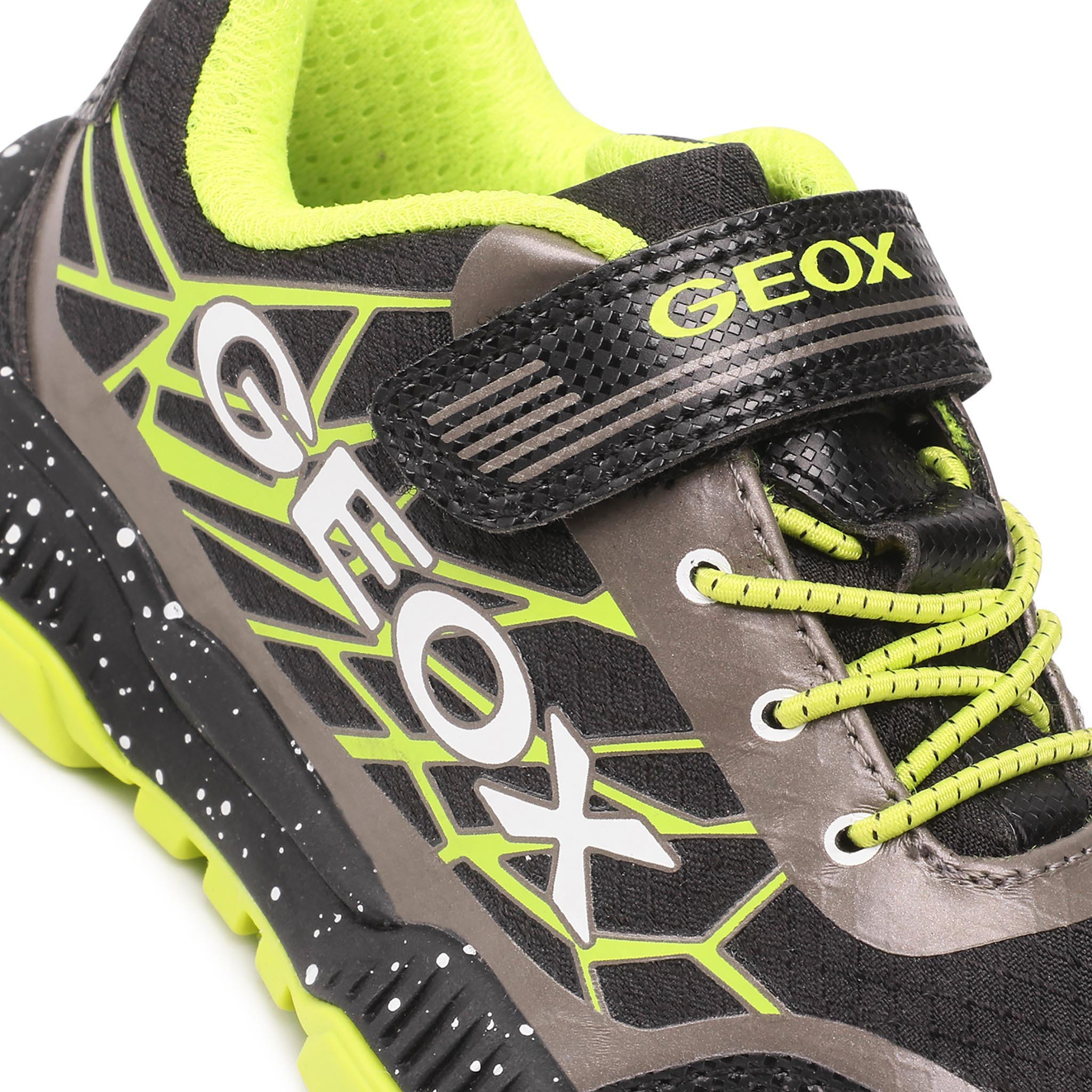 Sneakersy GEOX - J Tuono B. B J15AXB 0FUCE C0802 M Black/Lime