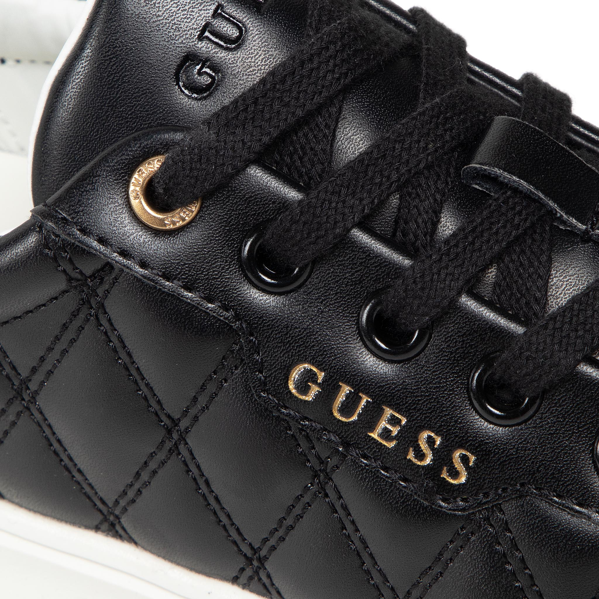 Sneakersy GUESS - Melanie FL7MEL ELE12 BLACK