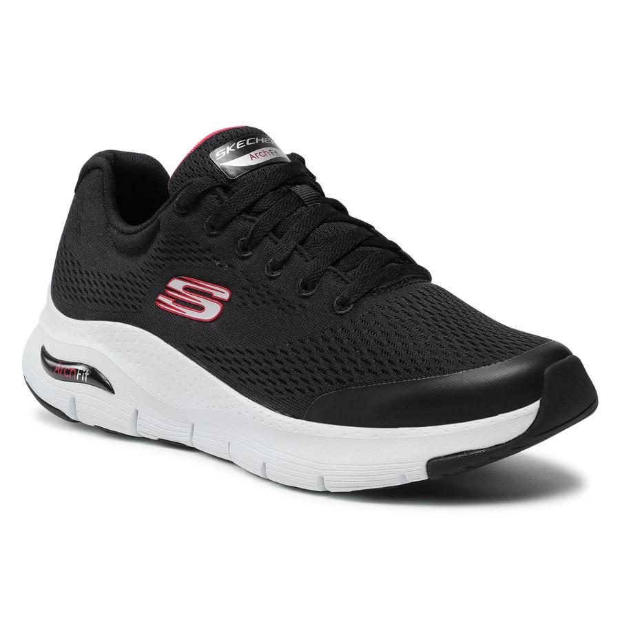 Sneakersy SKECHERS - Arch Fit 232040/BKRD Black/Red