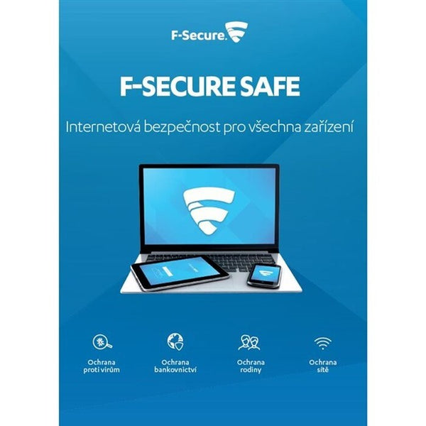 Software F-Secure SAFE, 3 zařízení / 1 rok