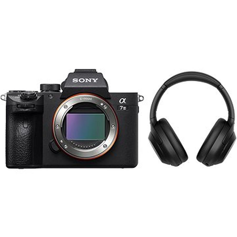Sony Alpha A7 III + Sony Hi-Res WH-1000XM4