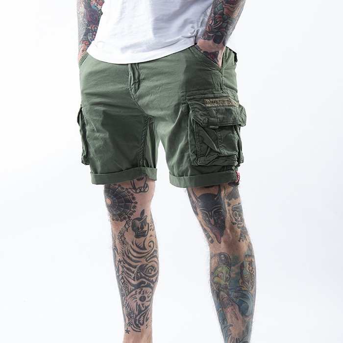 Šortky Alpha Industries Crew Short 176203 432