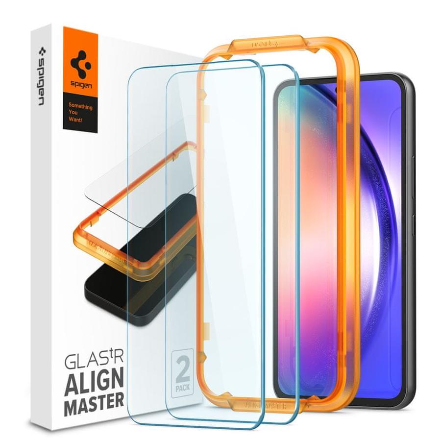 Spigen Glass Align Master Clear 2 Pack – Samsung Galaxy A54 5G, AGL05966