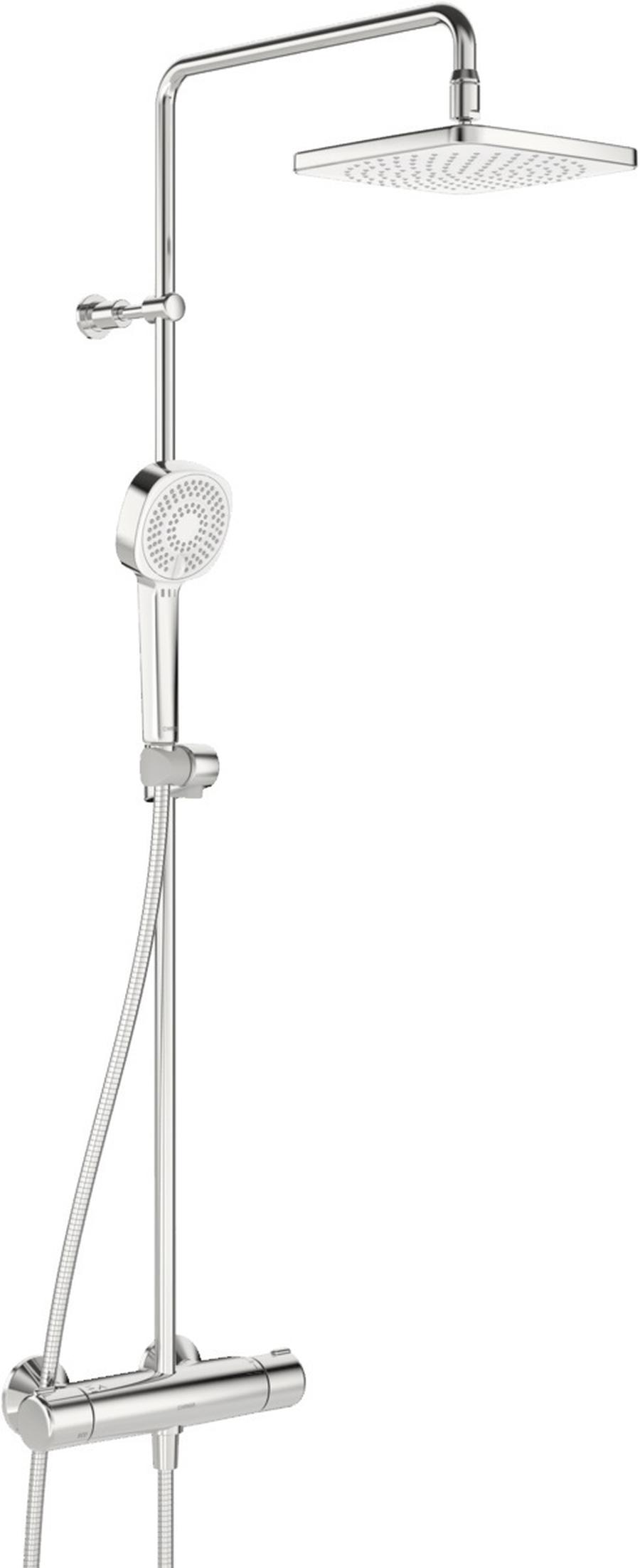 Sprchový systém Hansa Micra na stěnu s termostatickou baterií chrom 44350230
