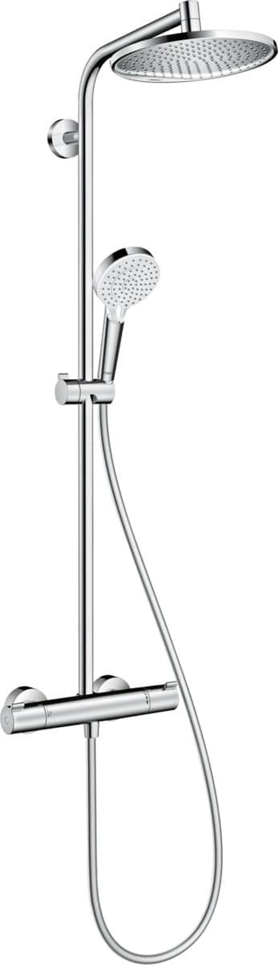 Sprchový systém Hansgrohe Crometta S na stěnu s termostatickou baterií chrom 27268000