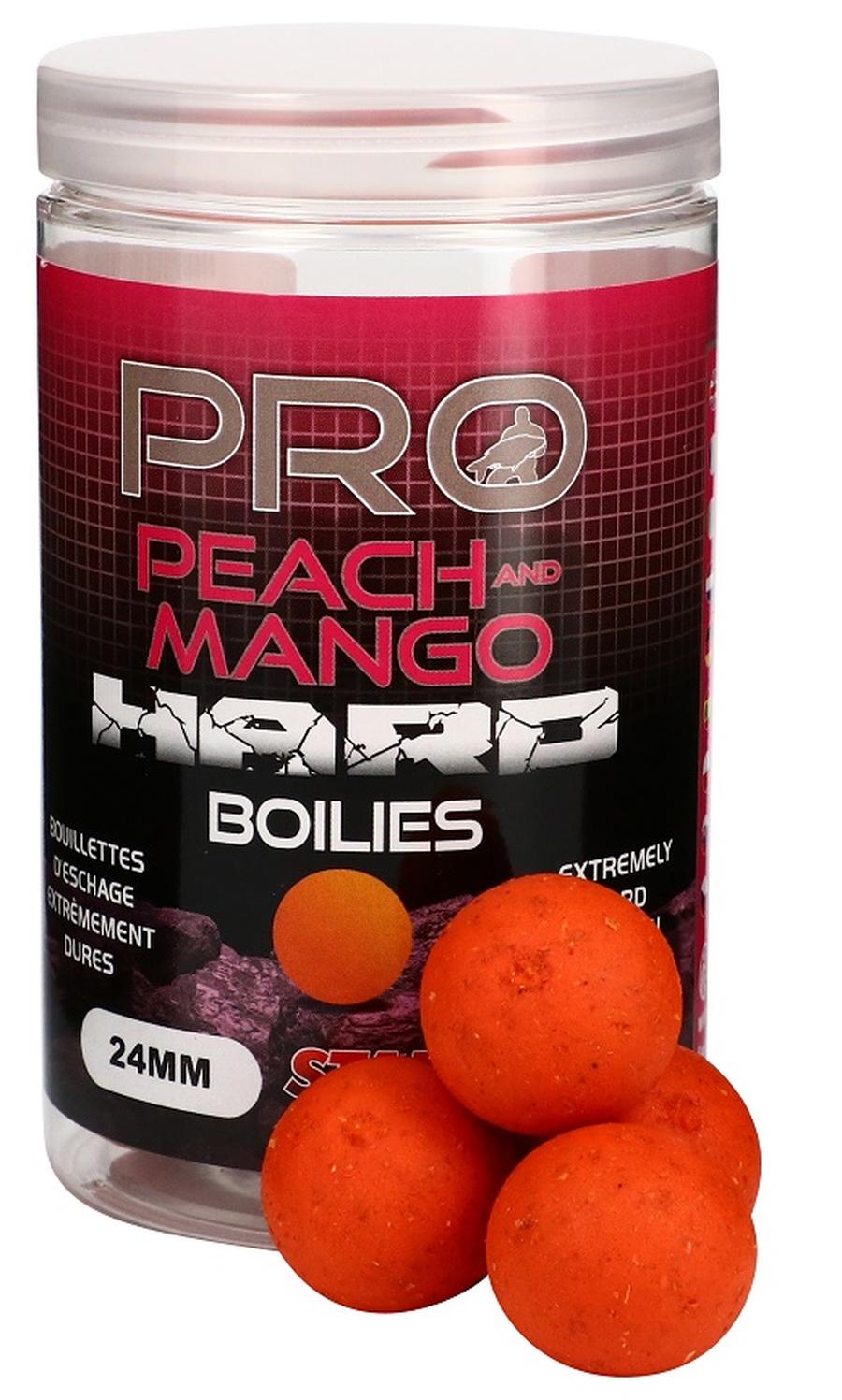 Starbaits Boilie Hard Baits Peach Mango 200g Hmotnost: 200g, Průměr: 24mm