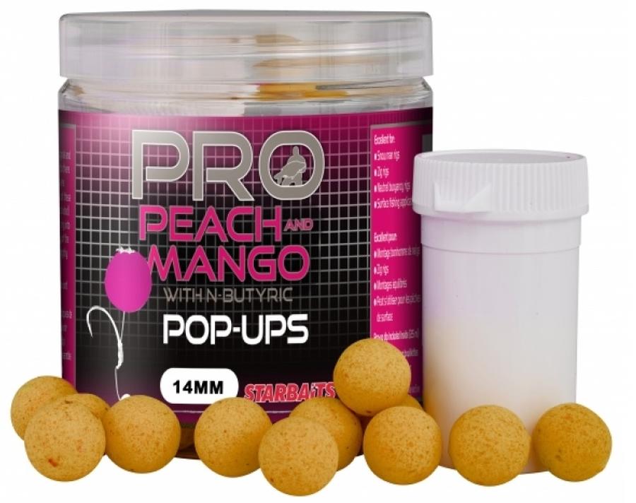 Starbaits Plovoucí Boilie Peach & Mango 60g Hmotnost: 60g, Průměr: 14mm